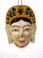 Mascara tibetana femenina